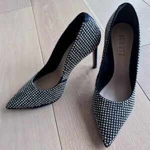 💎Schutz Lou Crystal stiletto
